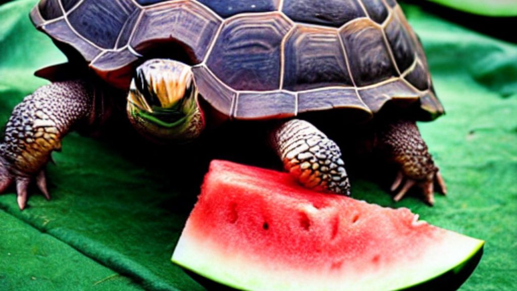 Can my sulcata tortoise eat watermelon?