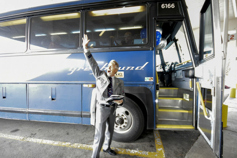 You asked: Does Greyhound have restroom on bus?