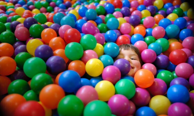 How do you dry ball pit balls?