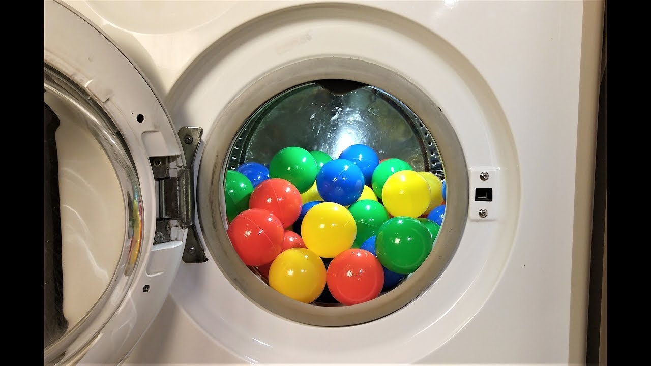 What is the easiest way to clean ball pit balls?