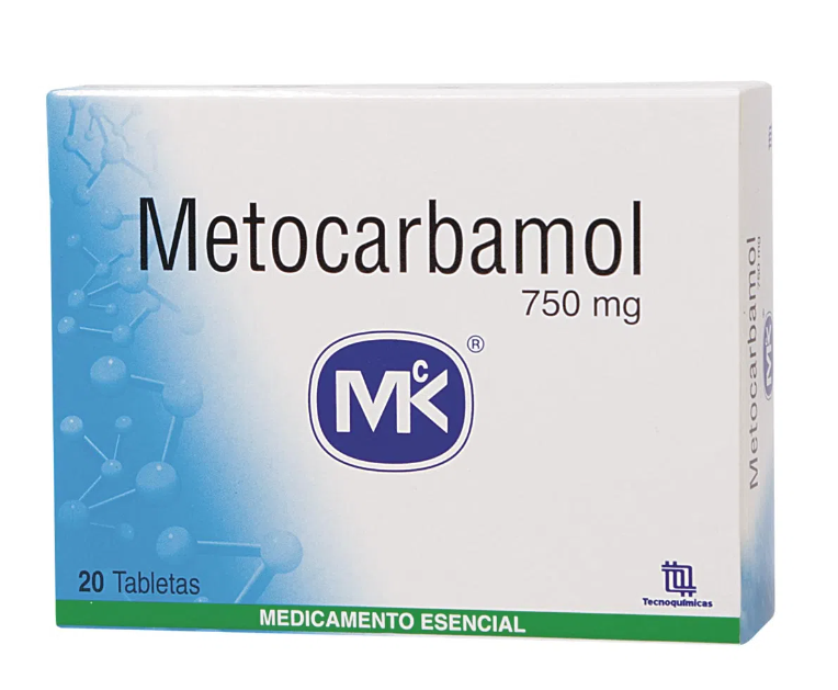 ¿Qué contiene la metocarbamol?