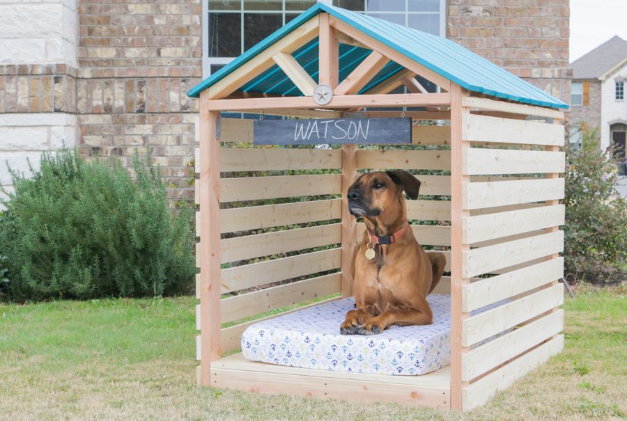 How can I make my dog house cooler?