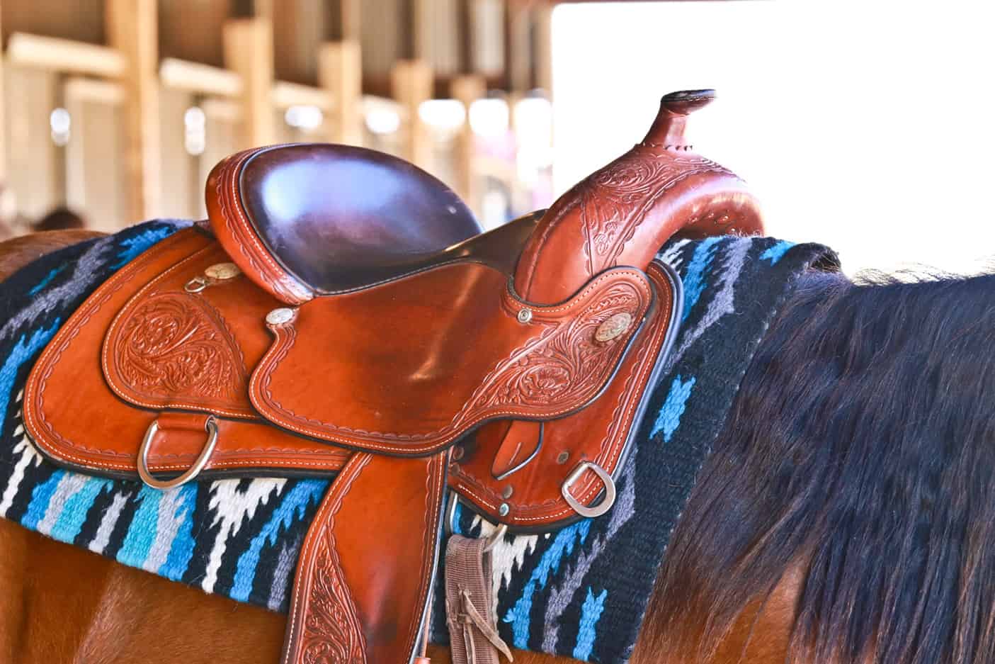 What is the best material for a saddle pad?
