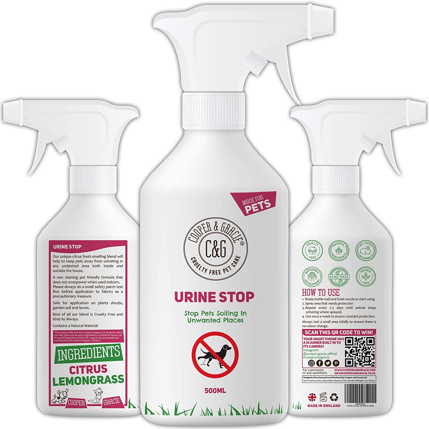What to spray to keep dogs from marking?
